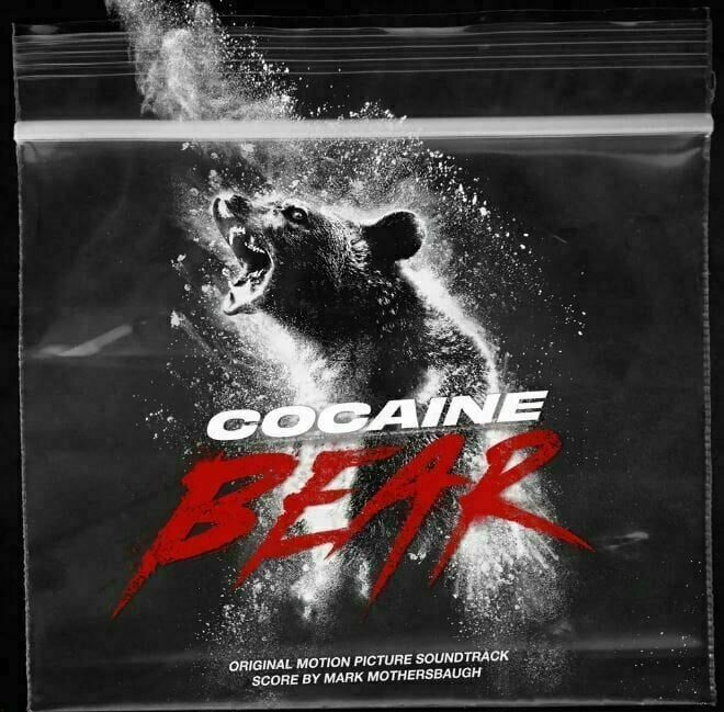 Disco de vinilo Mark Mothersbaugh - Cocaine Bear (180g) (Crystal Clear / White Splatter) (LP)