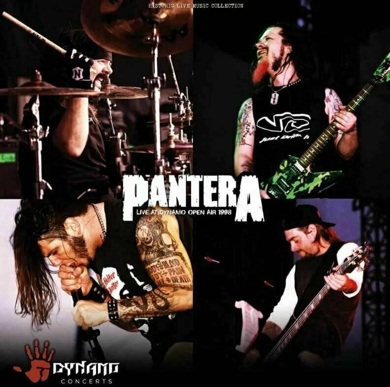 Vinyl Record Pantera - Live at Dynamo Open Air 1998 (180g) (Red Coloured) (2 LP)