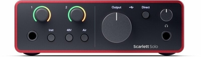 USB audio převodník - zvuková karta Focusrite Scarlett Solo 4th Gen