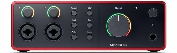 Interfaz de audio USB Focusrite Scarlett 4i4 4th Gen - 1
