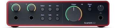 Focusrite Scarlett 2i2 4th Gen Interface audio USB (Juste déballé)
