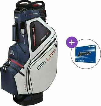 Golf Bag Big Max Dri Lite Sport 2 SET Navy/Silver Golf Bag - 1