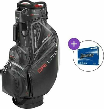 Golf Bag Big Max Dri Lite Sport 2 SET Black Golf Bag - 1