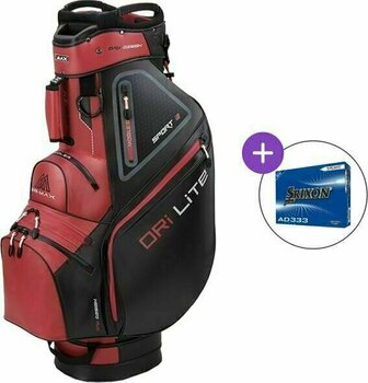 Golftaske Big Max Dri Lite Sport 2 SET Red/Black Golftaske - 1