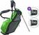 Golfbag Big Max Dri Lite Feather SET Lime/Black/Charcoal Golfbag