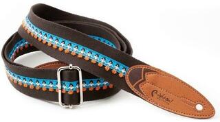 Kytarový pás RightOnStraps Surf Kytarový pás Waimea Brown