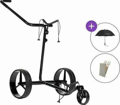 Wózek golfowy elektryczny Jucad Carbon Drive 2.0 SET Black Wózek golfowy elektryczny - 1