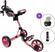Clicgear Model 4.0 Deluxe SET Soft Pink Manual Golf Trolley