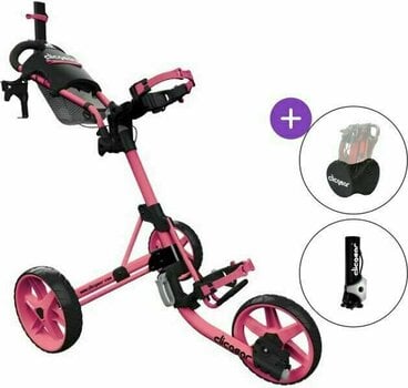Ročni voziček za golf Clicgear Model 4.0 Deluxe SET Soft Pink Ročni voziček za golf - 1