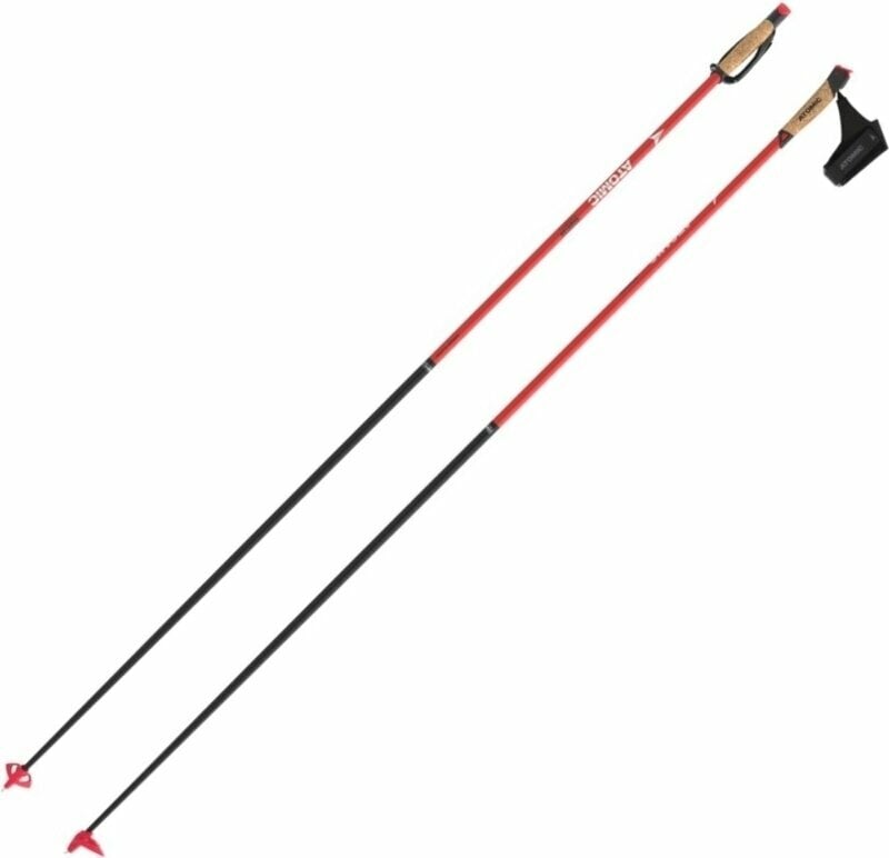 Ski Poles Atomic Redster QRS Red/Carbon 150 cm