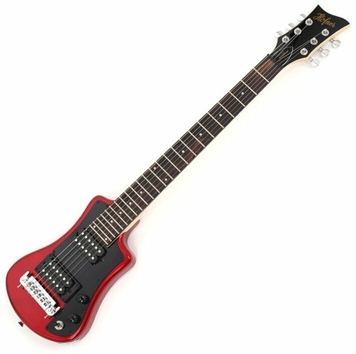 Elektromos gitár Höfner Shorty Deluxe Red