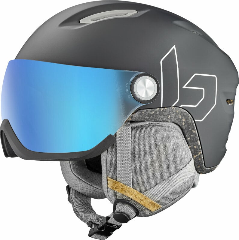 Ski Helmet Bollé Eco V-Atmos Black Matte M (55-59 cm) Ski Helmet