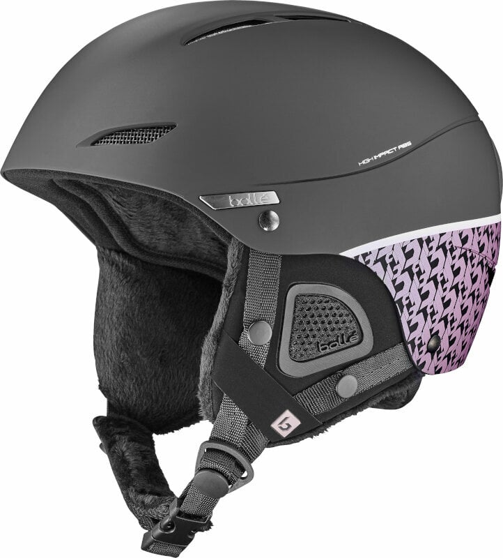 Ski Helmet Bollé Juliet Black Lilac Matte S (52-54 cm) Ski Helmet