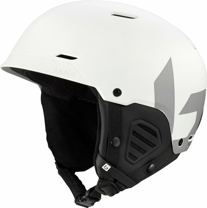 Skidhjälm Bollé Mute White Matte L (59-62 cm) Skidhjälm