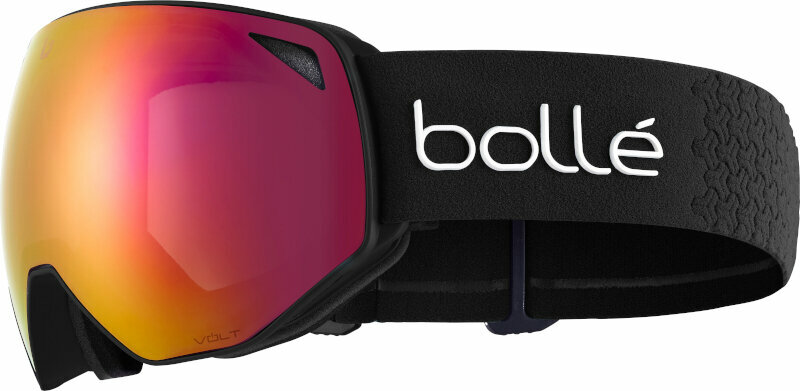 Okulary narciarskie Bollé Torus Black Matte/Volt Ruby Okulary narciarskie