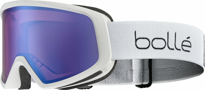 Ski Brillen Bollé Bedrock Plus White Matte/Azure Ski Brillen