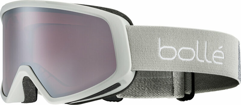 Ski Brillen Bollé Bedrock Plus Lightest Grey Matte/Vermillon Gun Ski Brillen
