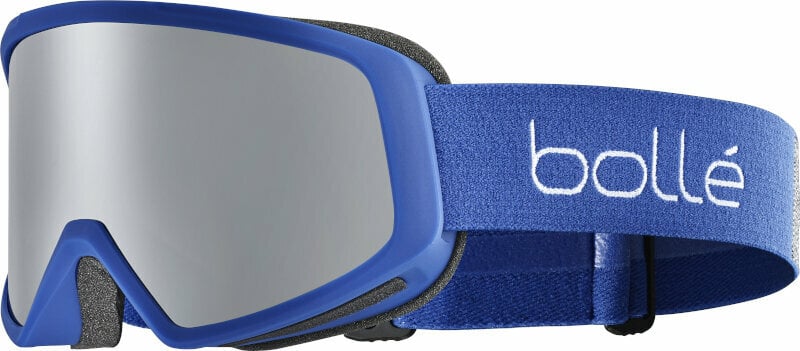 Okulary narciarskie Bollé Bedrock Plus Royal Blue Matte/Black Chrome Okulary narciarskie
