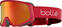 Ski-bril Bollé Bedrock Plus Carmine Red/Sunrise Ski-bril