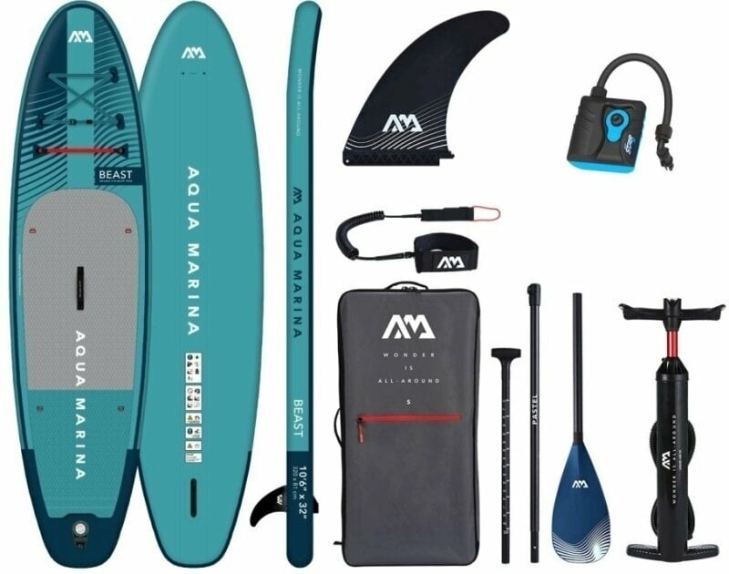 Paddleboard Aqua Marina Beast Aqua Splash SET 10'6'' (320 cm) Paddleboard