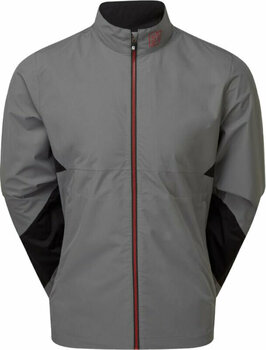 Waterproof Jacket Footjoy HydroLite X Charcoal/Black/Red S Waterproof Jacket - 1