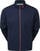 Vandtæt jakke Footjoy HydroKnit Navy/Red M Vandtæt jakke