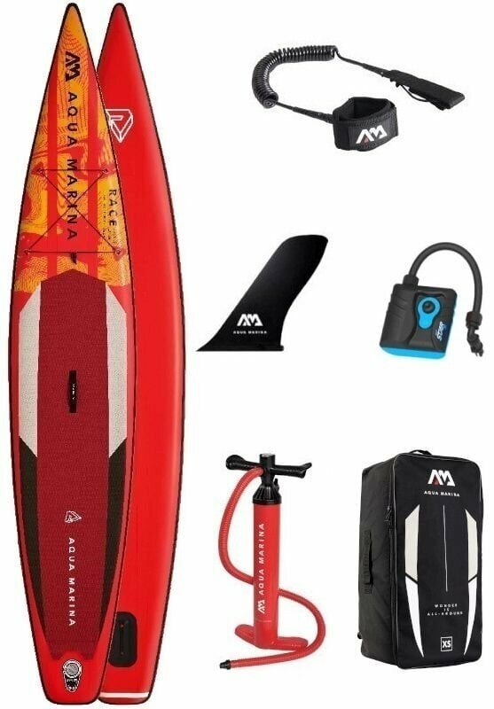 Prancha de paddle Aqua Marina Race SET 12'6'' (381 cm) Prancha de paddle