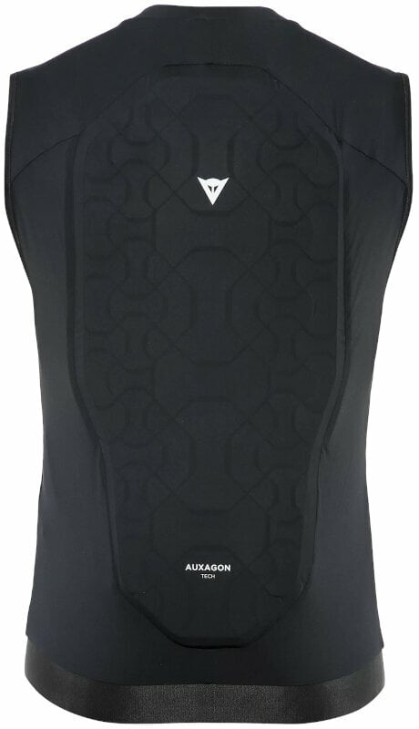 Protectores de Patines en linea y Ciclismo Dainese Auxagon Mens Waistcoat Stretch Limo/Stretch Limo XL