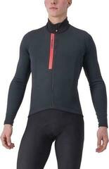 Pyöräilypaita Castelli Entrata Thermal Paita Light Black 3XL
