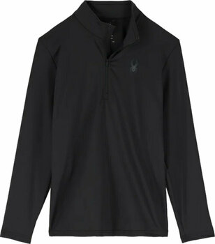 Bluzy i koszulki Spyder Mens Prospect 1/2 Zip Black S Sweter - 1