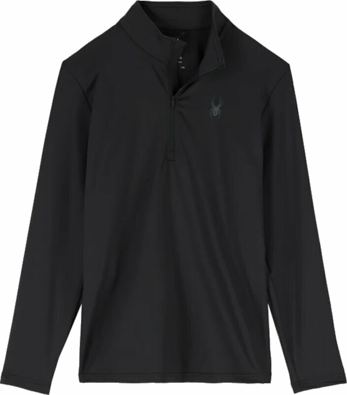 T-shirt/casaco com capuz para esqui Spyder Mens Prospect 1/2 Zip Black 2XL Ponte