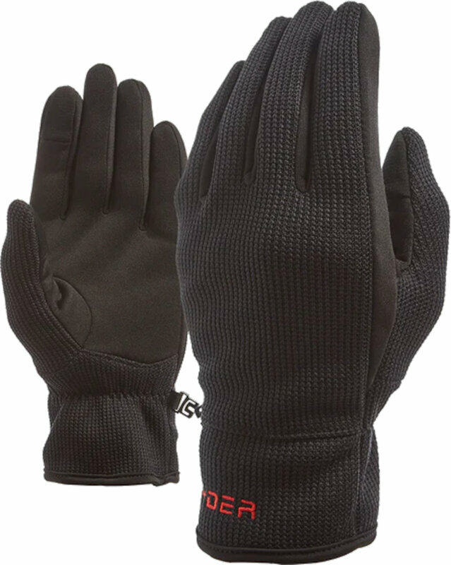 Ski-handschoenen Spyder Mens Bandit Ski Gloves Black L Ski-handschoenen
