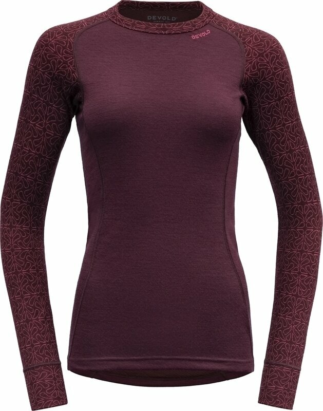 Termounderkläder Devold Duo Active Merino 205 Shirt Woman Port M Termounderkläder