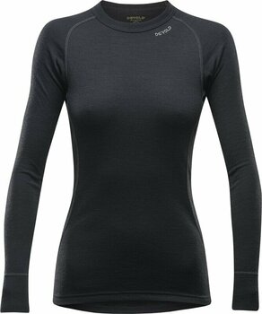 Termisk undertøj Devold Duo Active Merino 205 Shirt Woman Black L Termisk undertøj - 1