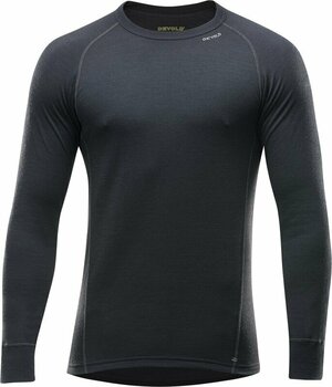 Sous-vêtements thermiques Devold Duo Active Merino 205 Shirt Man Black XL Sous-vêtements thermiques - 1