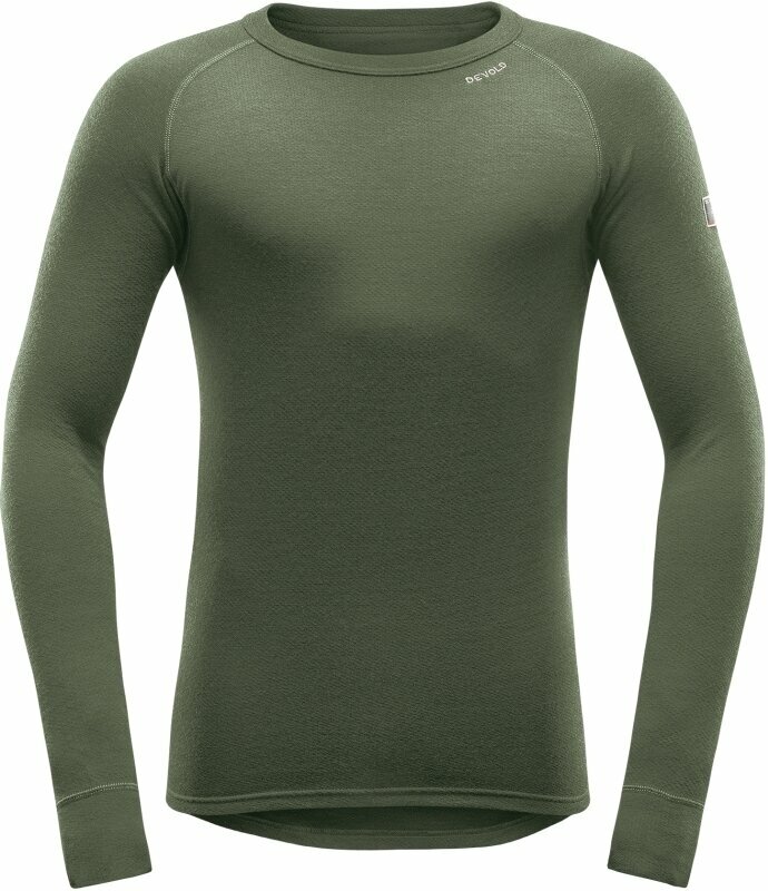 Termisk undertøj Devold Expedition Merino 235 Shirt Man Forest M Termisk undertøj