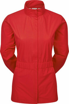Jachetă impermeabilă Footjoy HydroLite Womens Jacket Roșu deschis S - 1