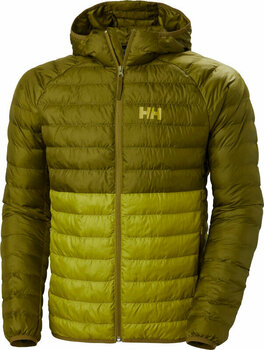 Outdoor Jacket Helly Hansen Men's Banff Hooded Insulator Bright Moss S Outdoor Jacket - 1
