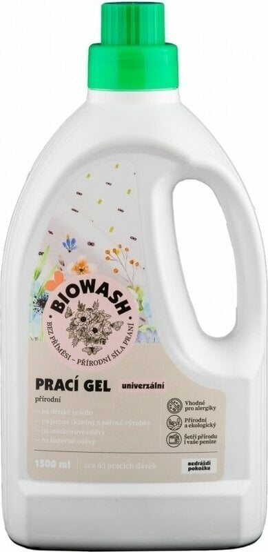 Wasmiddel BioWash Washing Gel Universal Natural 1,5 L Wasmiddel