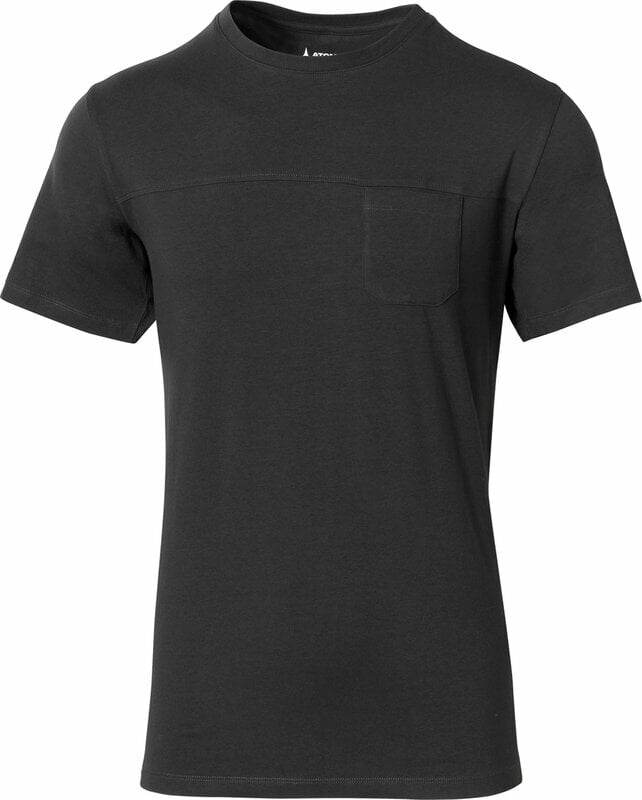 T-shirt/casaco com capuz para esqui Atomic RS WC T-Shirt Black M T-Shirt