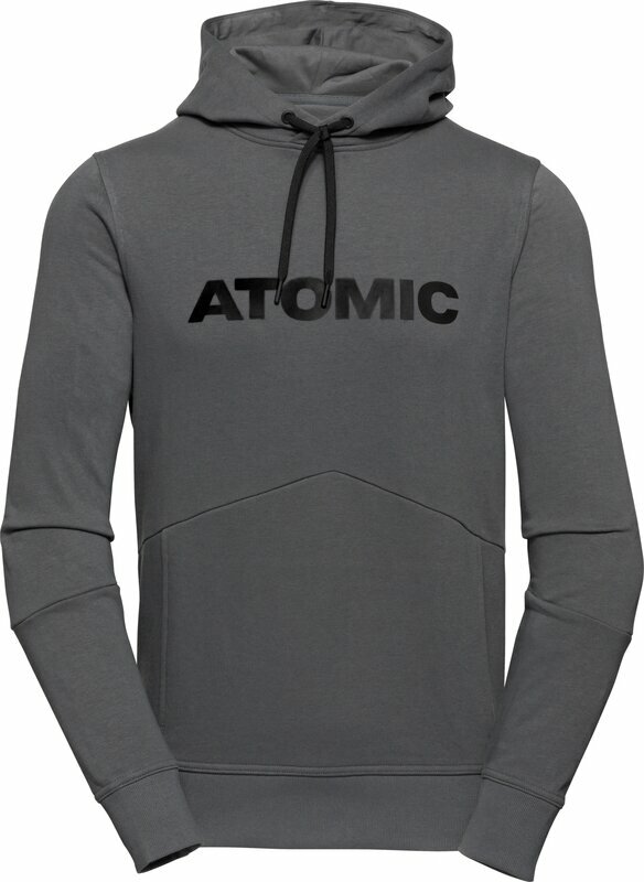T-shirt/casaco com capuz para esqui Atomic RS Hoodie Grey 2XL Camisola com capuz