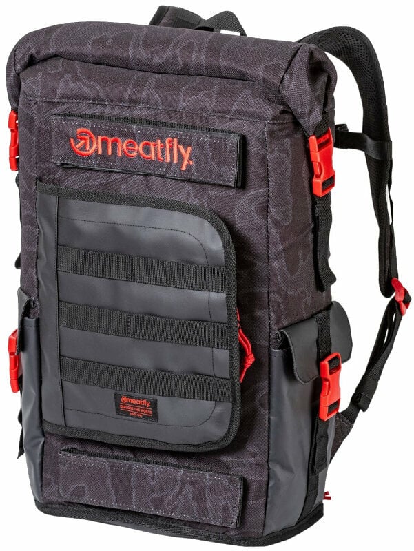 Lifestyle nahrbtnik / Torba Meatfly Periscope Backpack Morph Black 30 L Nahrbtnik