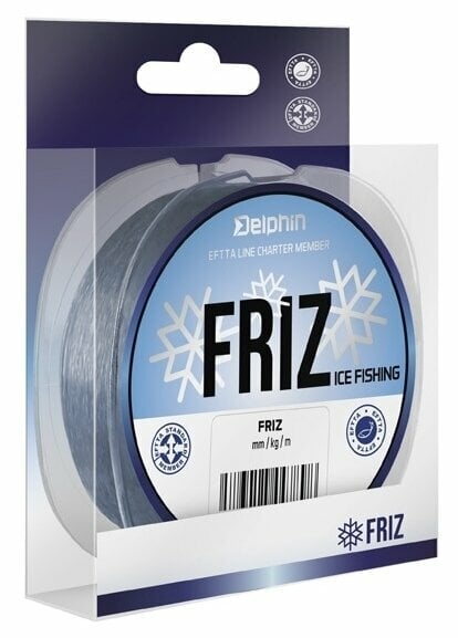 Fishing Line Delphin FRIZ Grey 0,20 mm 150 m 3,7 kg Braid