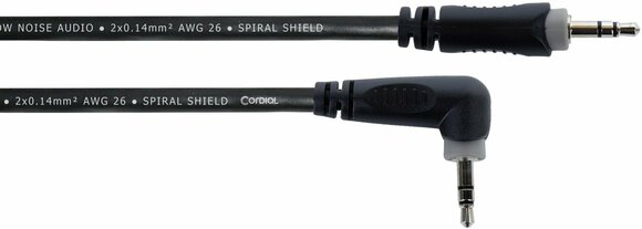 Audio kabel Cordial ES 0,5 WWR 0,5 m Audio kabel - 1