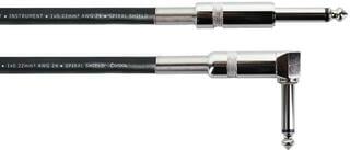 Instrumentenkabel Cordial EI 1,5 PR 1,5 m Gerade Klinke - Winkelklinke Instrumentenkabel