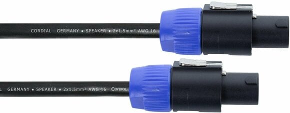 Loudspeaker Cable Cordial EL 1,5 LL 215 Black 1,5 m - 1