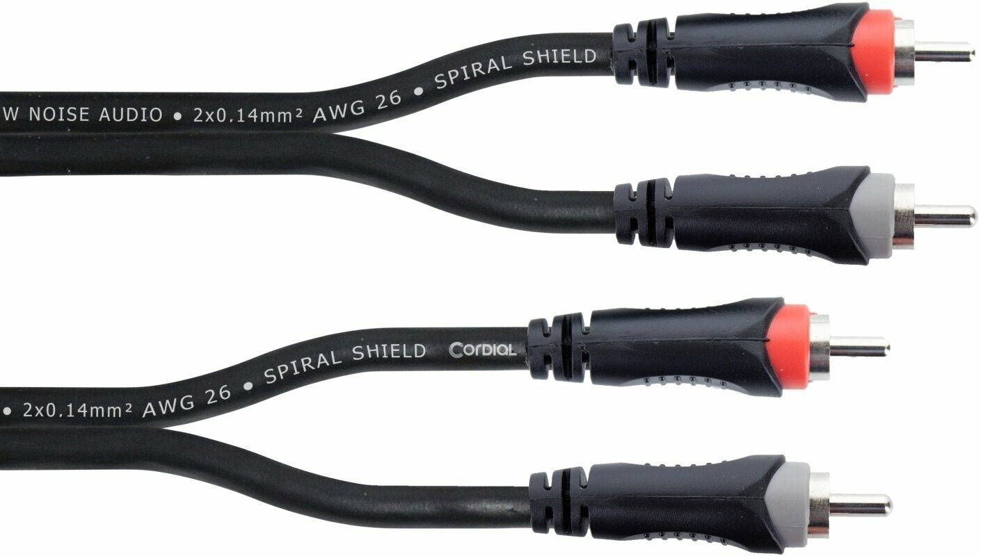 Audio kabel Cordial EU 0,5 CC 0,5 m Audio kabel