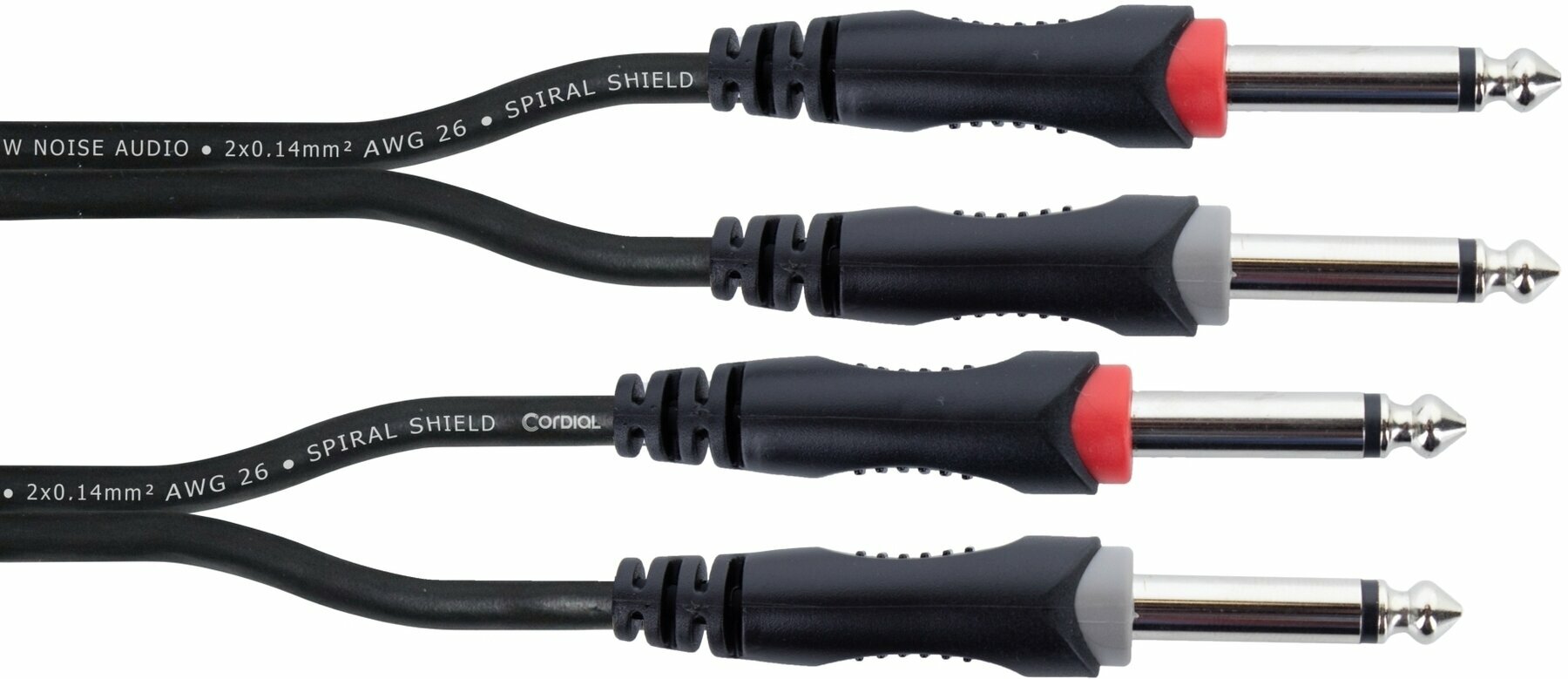 Audio kabel Cordial EU 1 PP 1 m Audio kabel