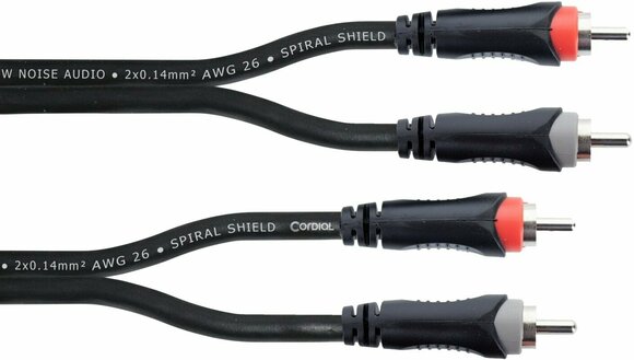 Câble Audio Cordial EU 1,5 CC 1,5 m Câble Audio - 1