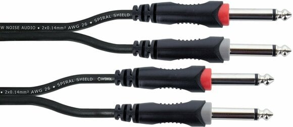 Audio Cable Cordial EU 1,5 PP 1,5 m Audio Cable - 1